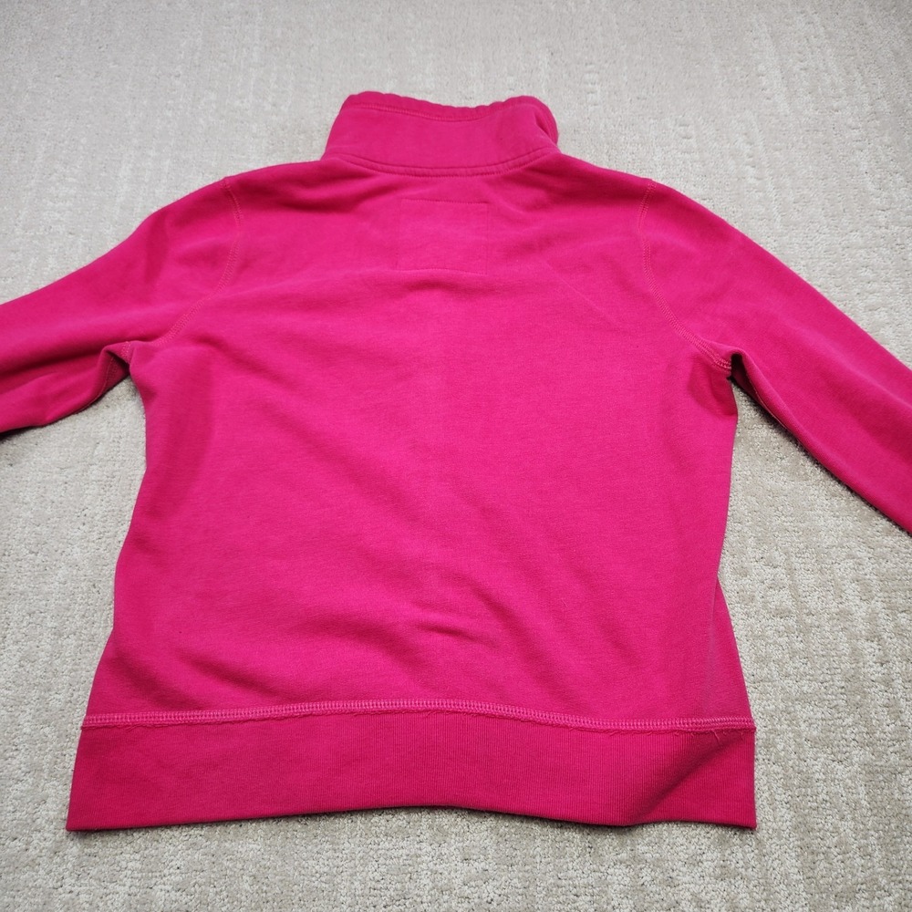 Vintage Y2K Hollister Jacket‎ Women Large Baby Doll Button Up Pink Fleece Mock - Picture 7 of 9